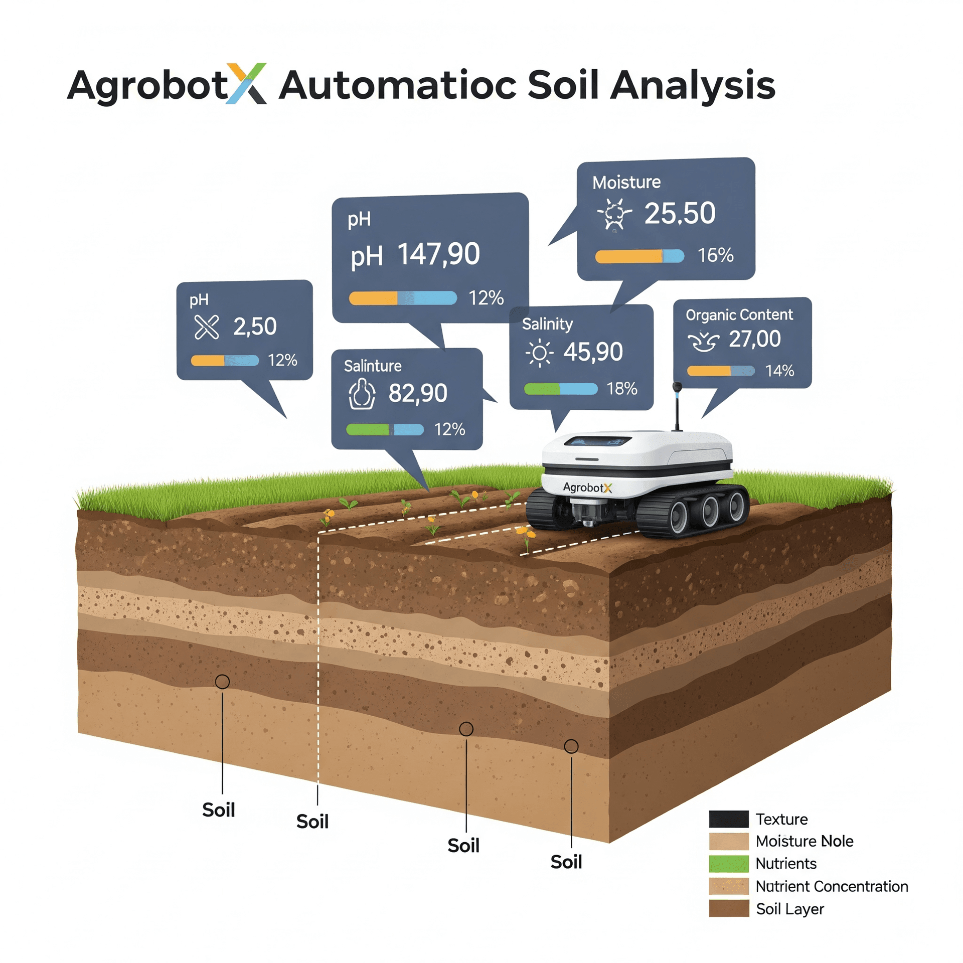 Automated Soil Analysis